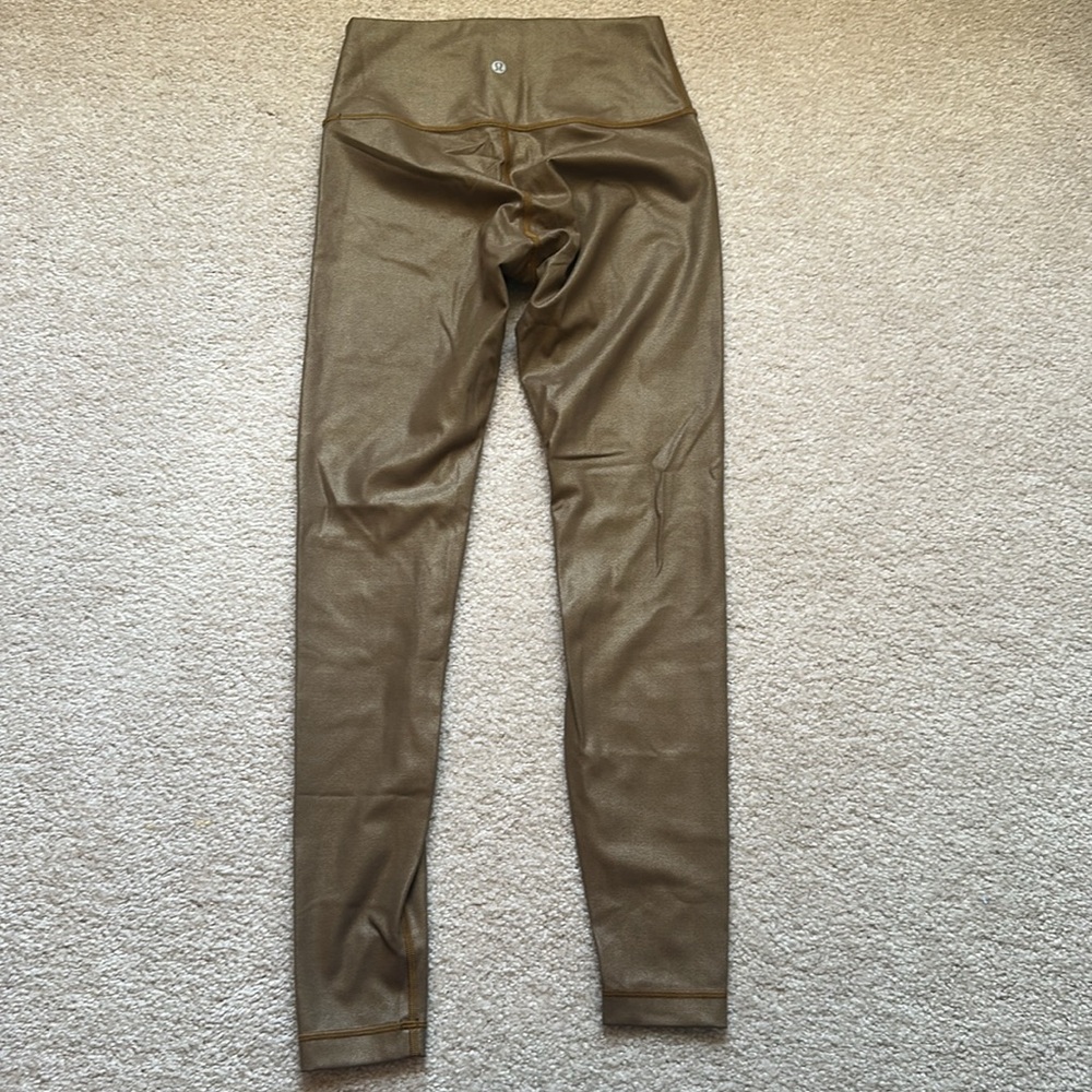 Gold/Brown Lululemon Leggings - Picture 8 of 14